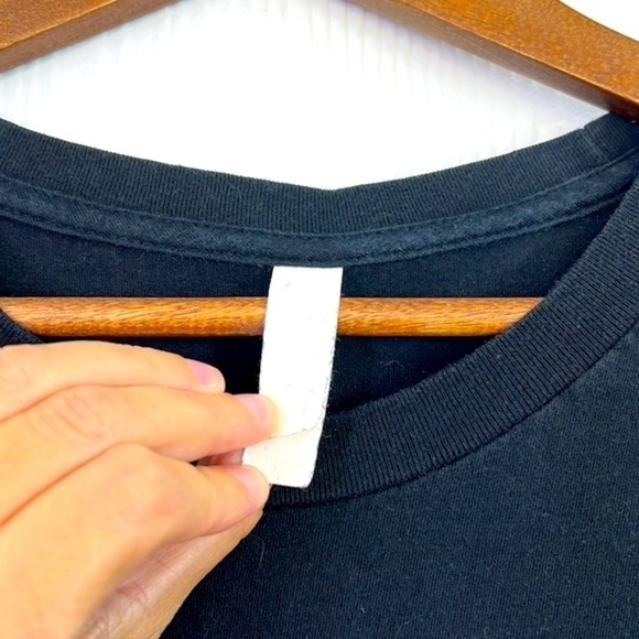 Canvas & Bella  - UFO Cattle Crossing Black And Yellow Short Sleeve T Shirt LG - Picture 9 of 10